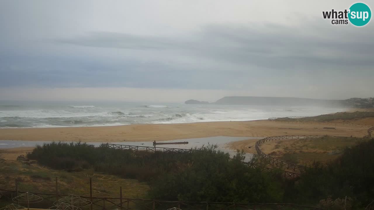 Webcam Torre dei Corsari – Liveblick auf den Strand von Punta Usai