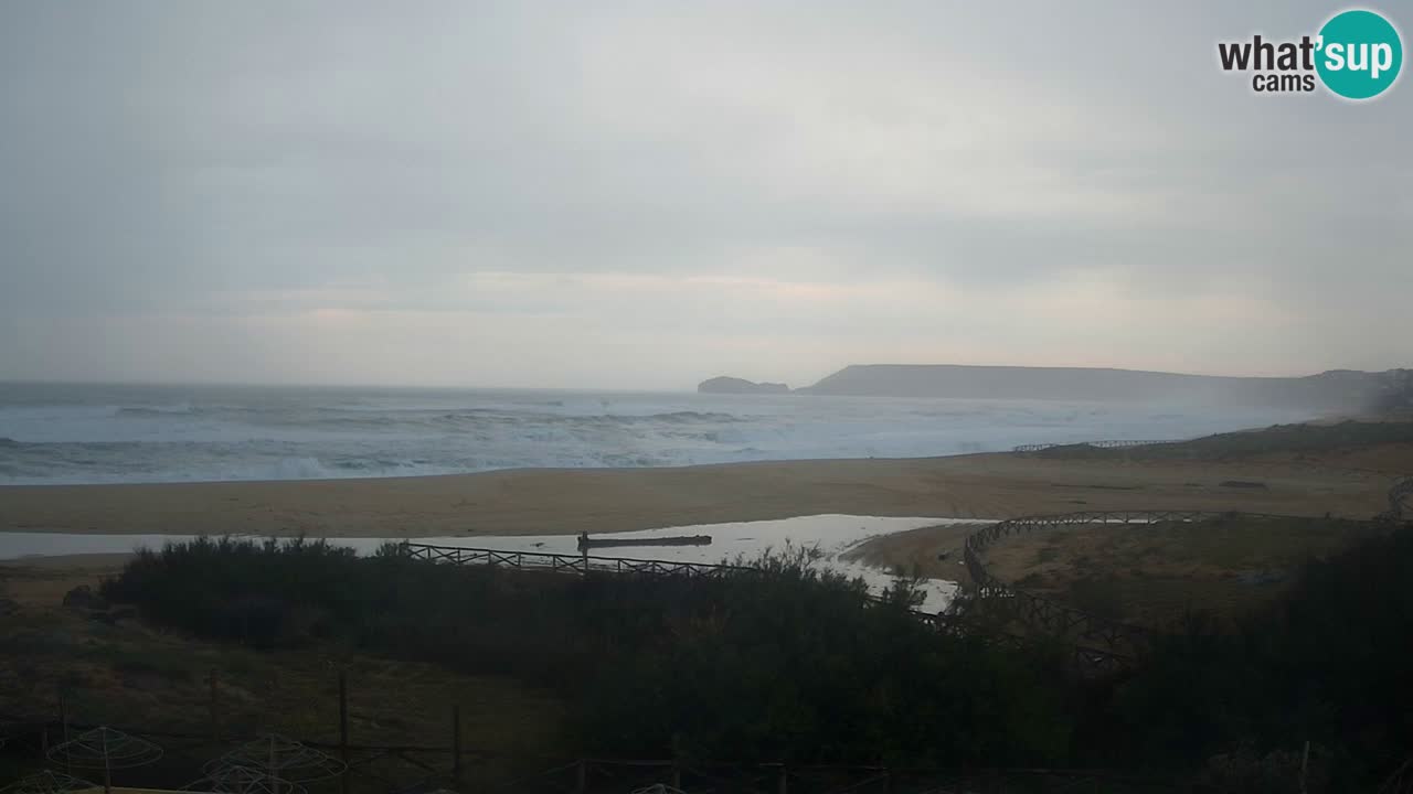 Webcam Torre dei Corsari – Liveblick auf den Strand von Punta Usai