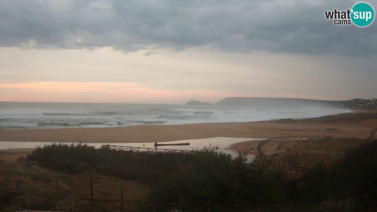 Web kamera Torre dei Corsari – Pogled uživo na plažu s Punta Usai