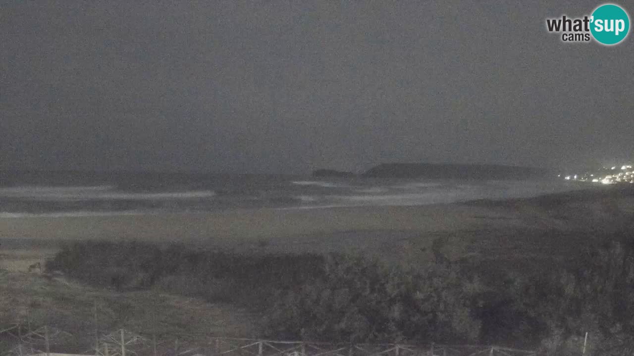 Webcam Torre dei Corsari – Vista live sulla spiaggia da Punta Usai