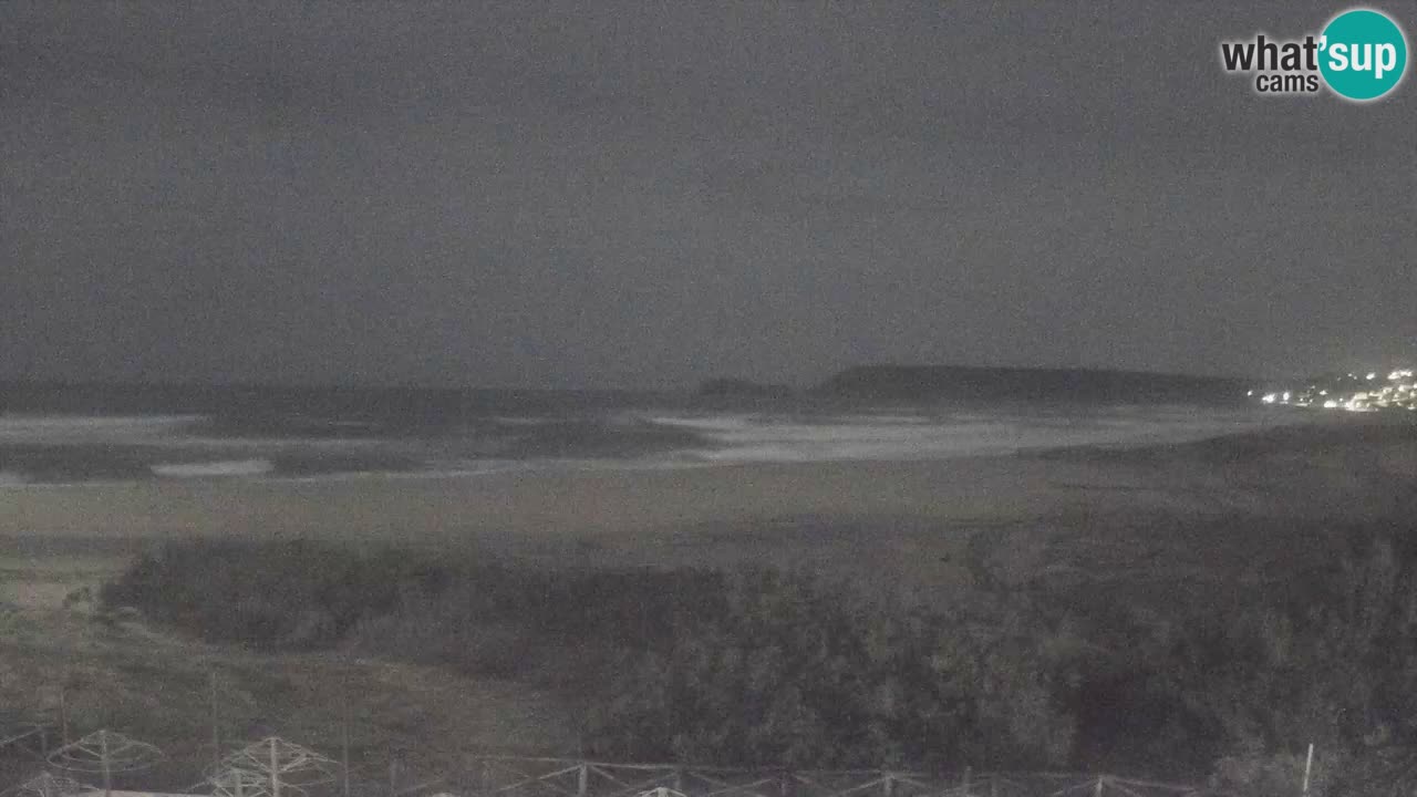 Webcam Torre dei Corsari – Live Beach View from Punta Usai