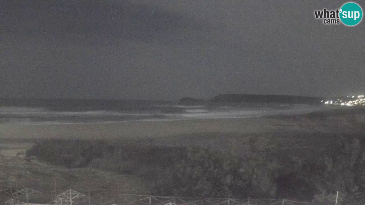 Webcam Torre dei Corsari – Vue en direct sur la plage depuis Punta Usai