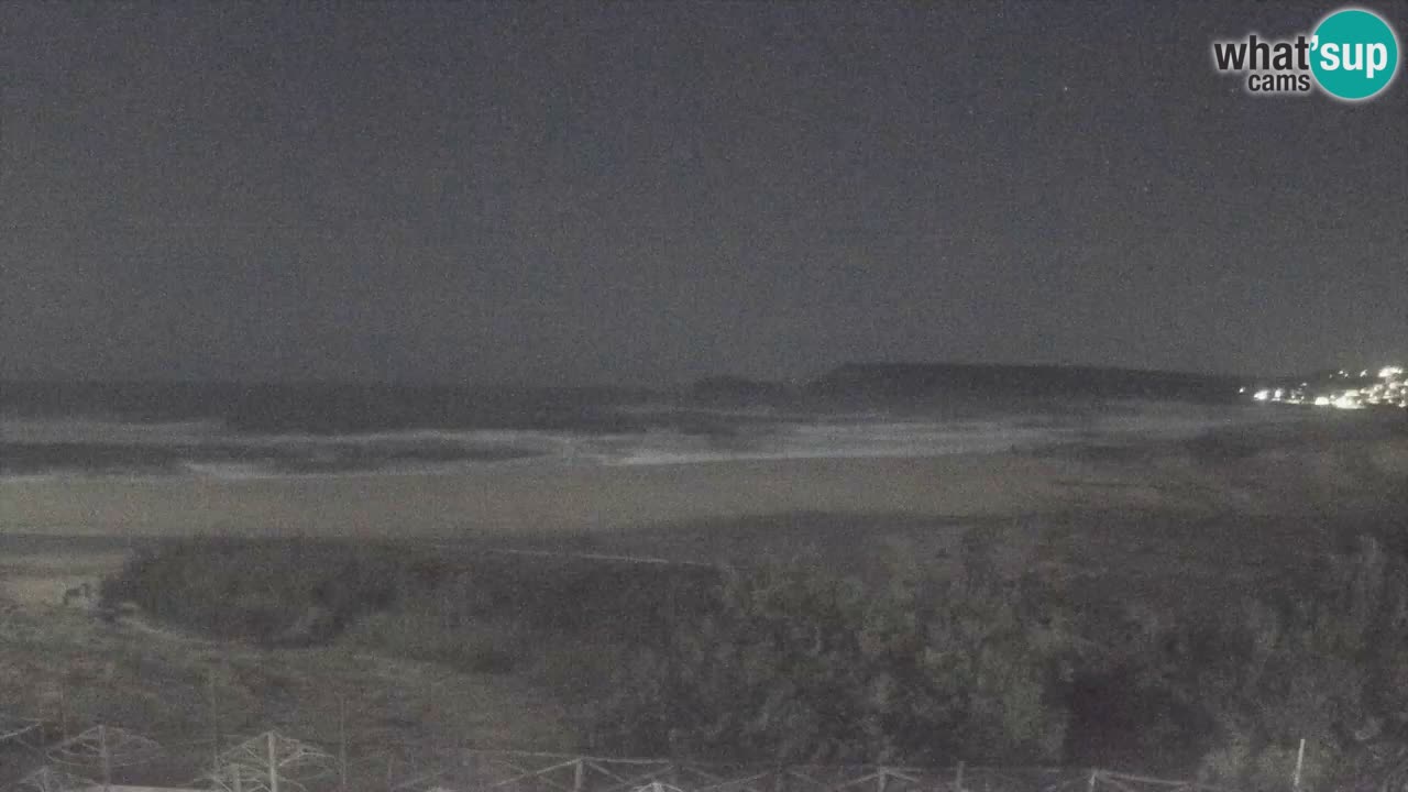 Webcam Torre dei Corsari – Liveblick auf den Strand von Punta Usai