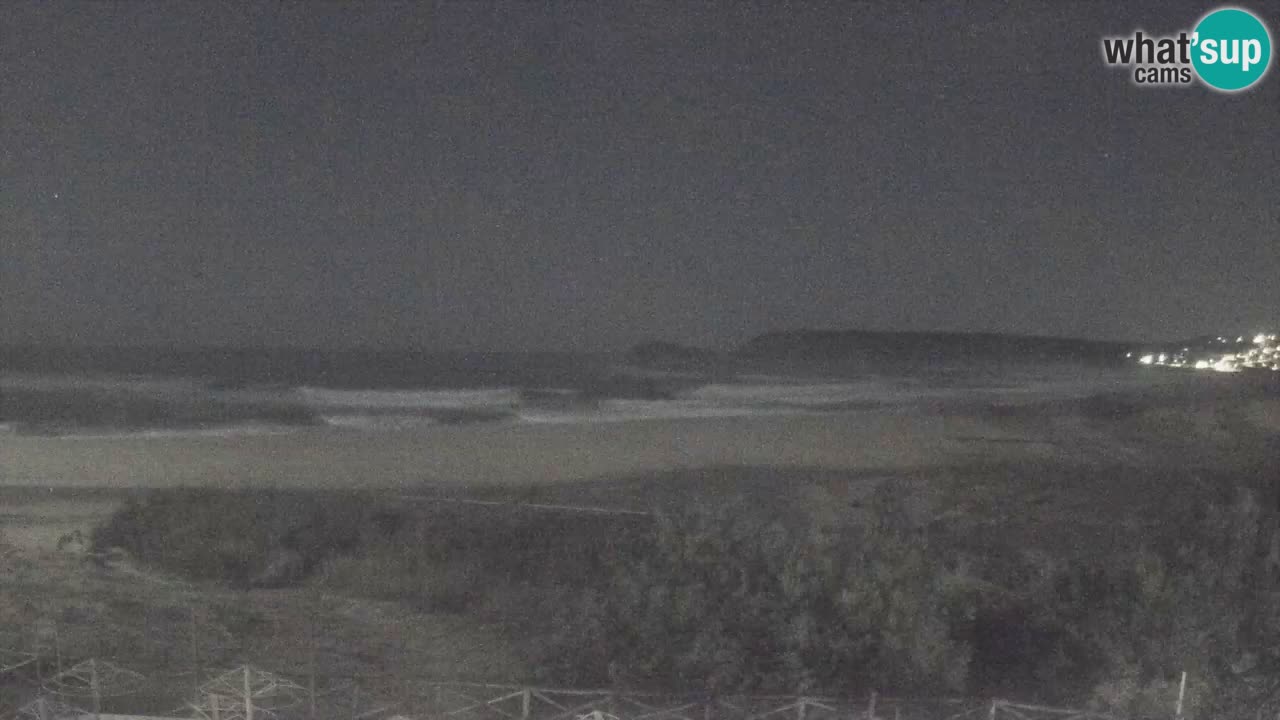 Webcam Torre dei Corsari – Liveblick auf den Strand von Punta Usai