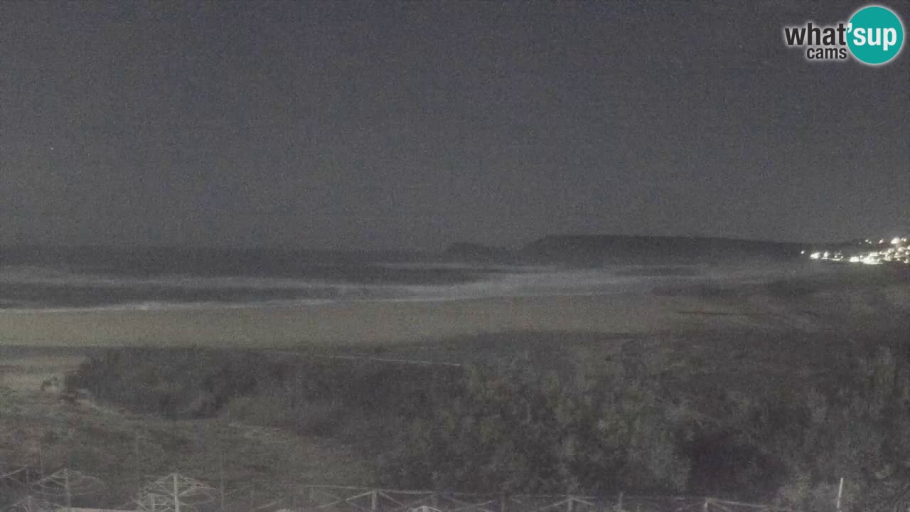 Webcam Torre dei Corsari – Live Beach View from Punta Usai