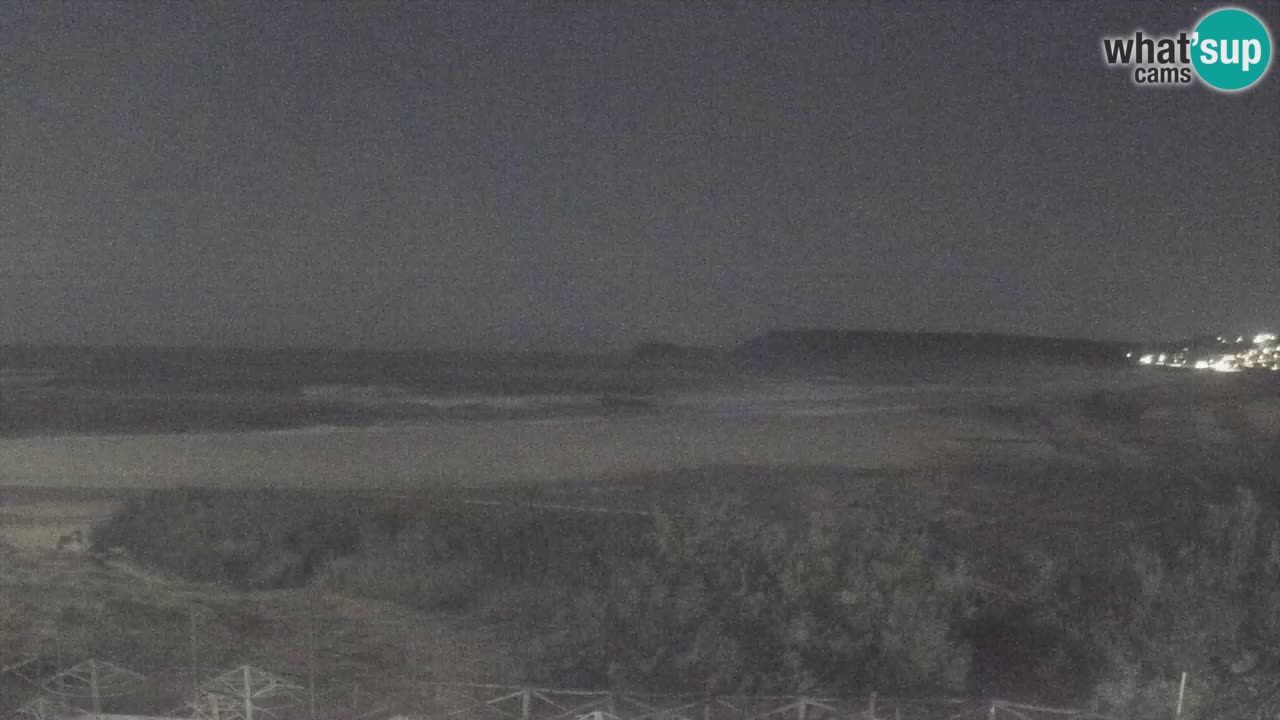 Webcam Torre dei Corsari – Live Beach View from Punta Usai