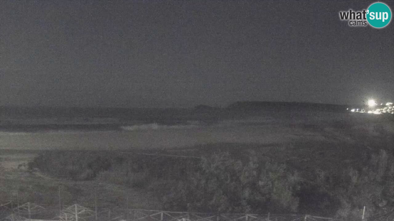 Webcam Torre dei Corsari – Liveblick auf den Strand von Punta Usai