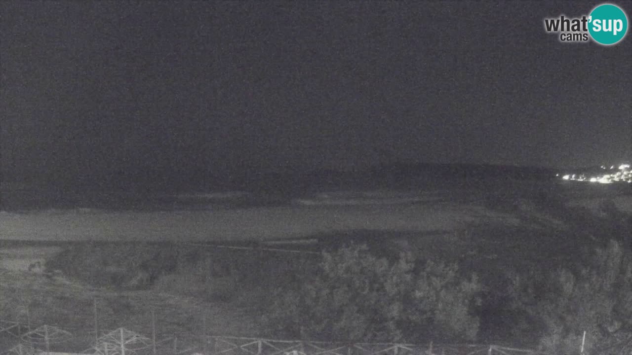 Webcam Torre dei Corsari – Live Beach View from Punta Usai