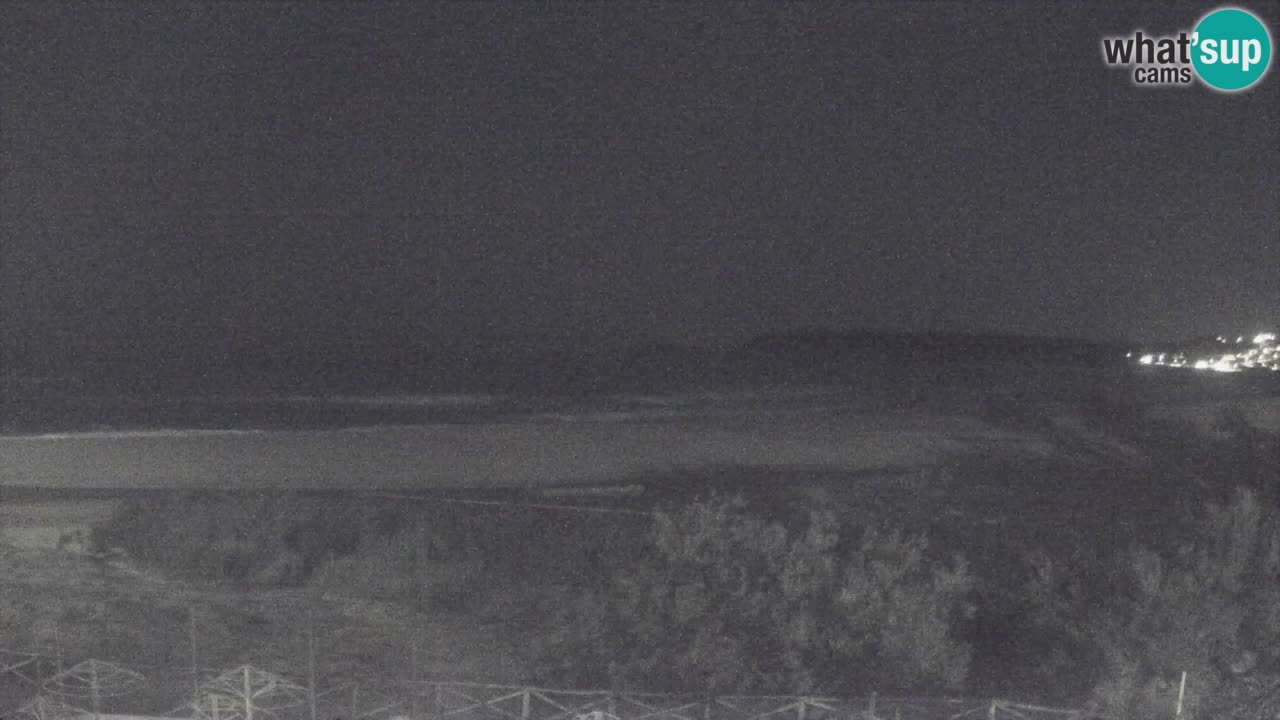 Webcam Torre dei Corsari – Live Beach View from Punta Usai