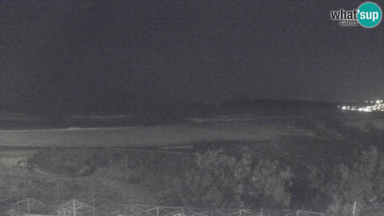 Webcam Torre dei Corsari – Live Beach View from Punta Usai