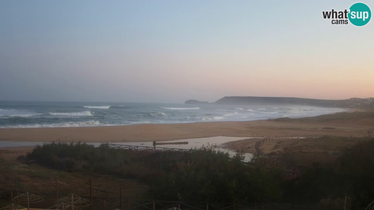 Webcam Torre dei Corsari – Liveblick auf den Strand von Punta Usai