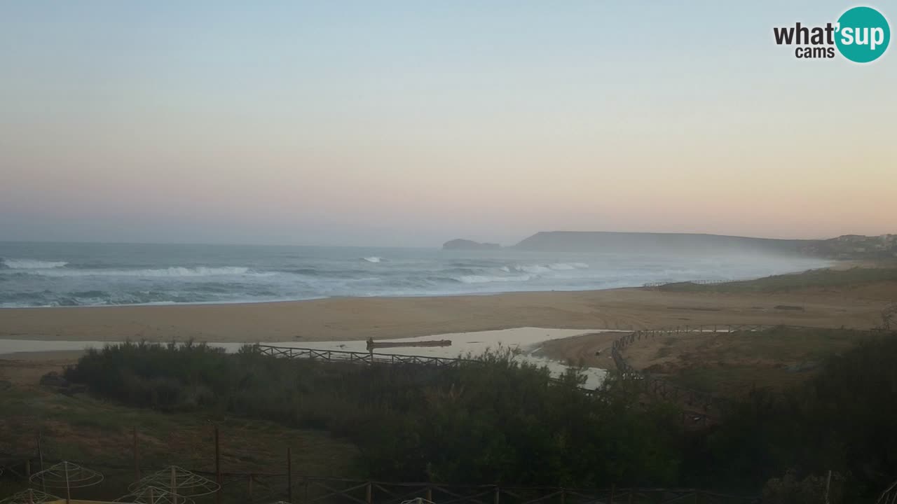 Webcam Torre dei Corsari – Live Beach View from Punta Usai