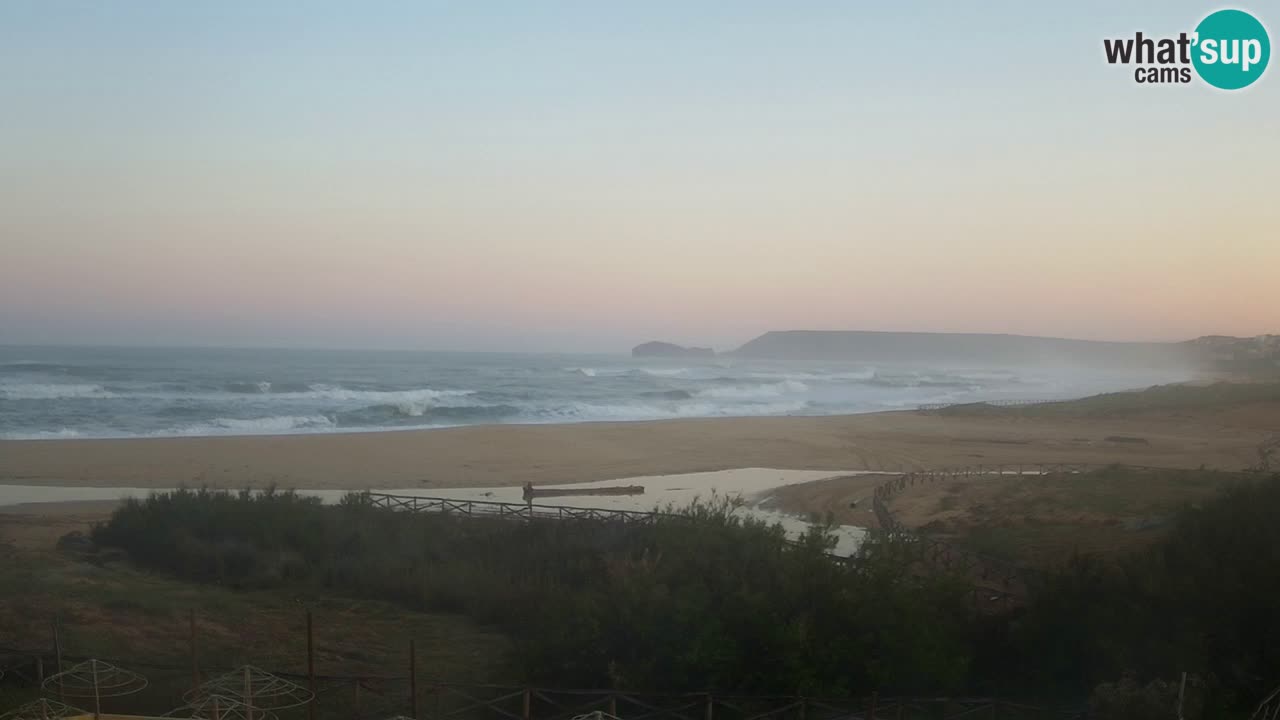Webcam Torre dei Corsari – Live Beach View from Punta Usai