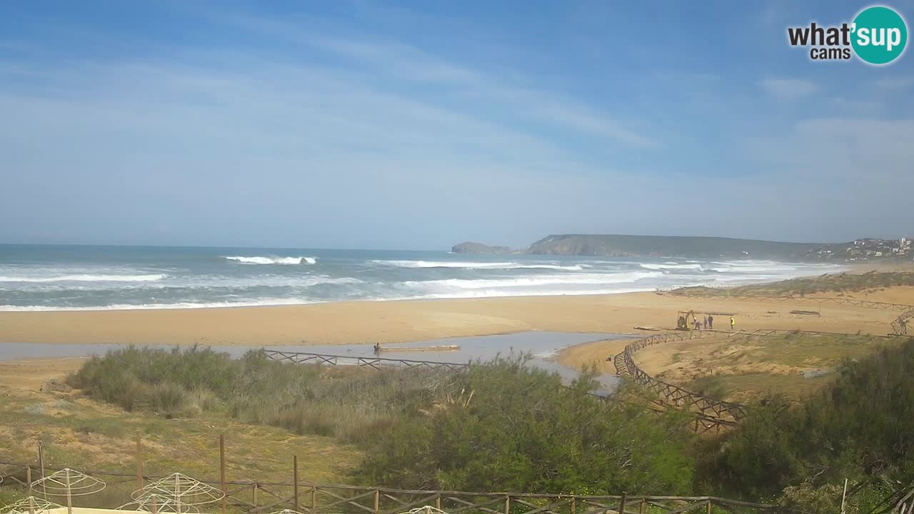 Webcam Torre dei Corsari – Live Beach View from Punta Usai