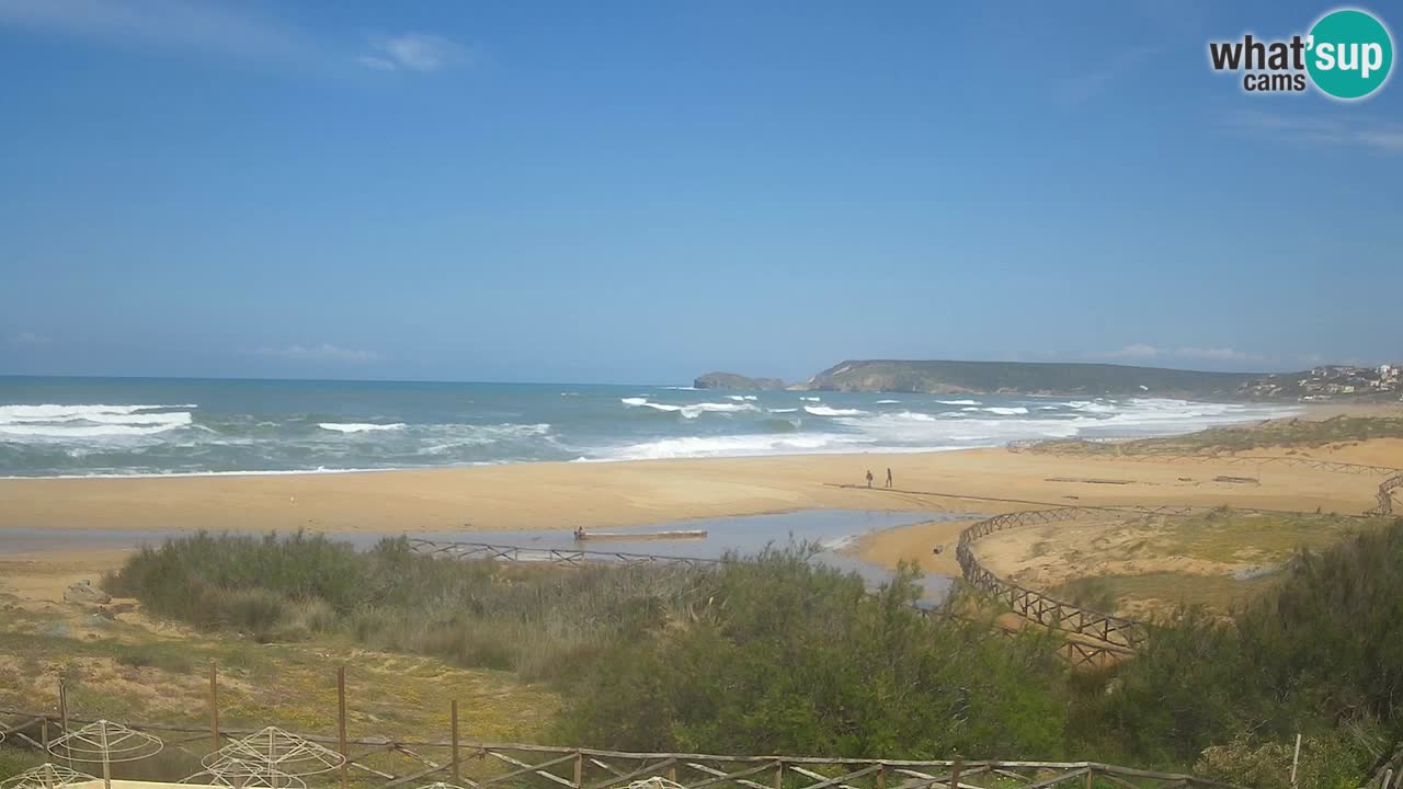 Webcam Torre dei Corsari – Live Beach View from Punta Usai