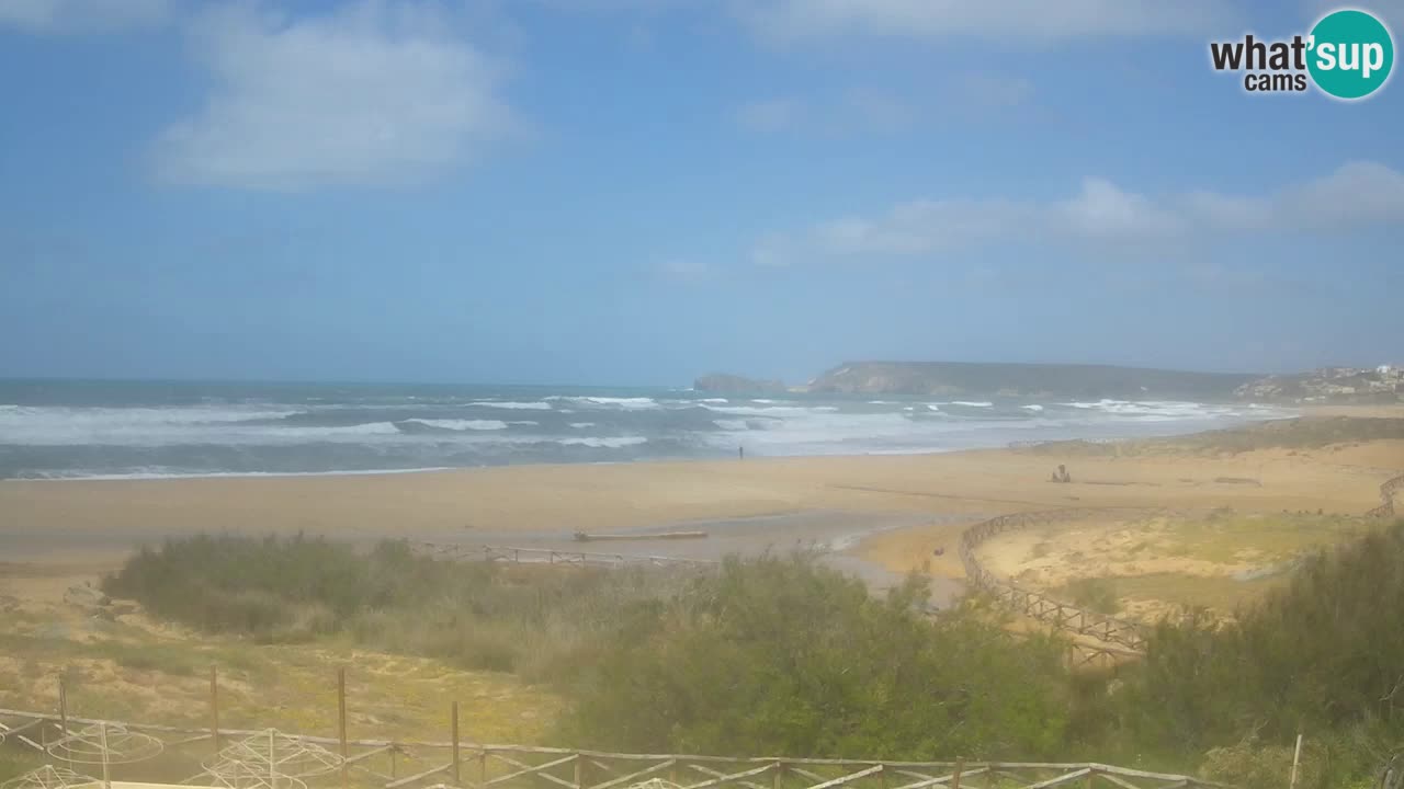 Webcam Torre dei Corsari – Live Beach View from Punta Usai