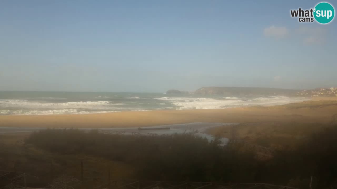 Webcam Torre dei Corsari – Live Beach View from Punta Usai