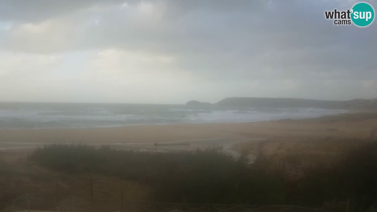 Webcam Torre dei Corsari – Live Beach View from Punta Usai