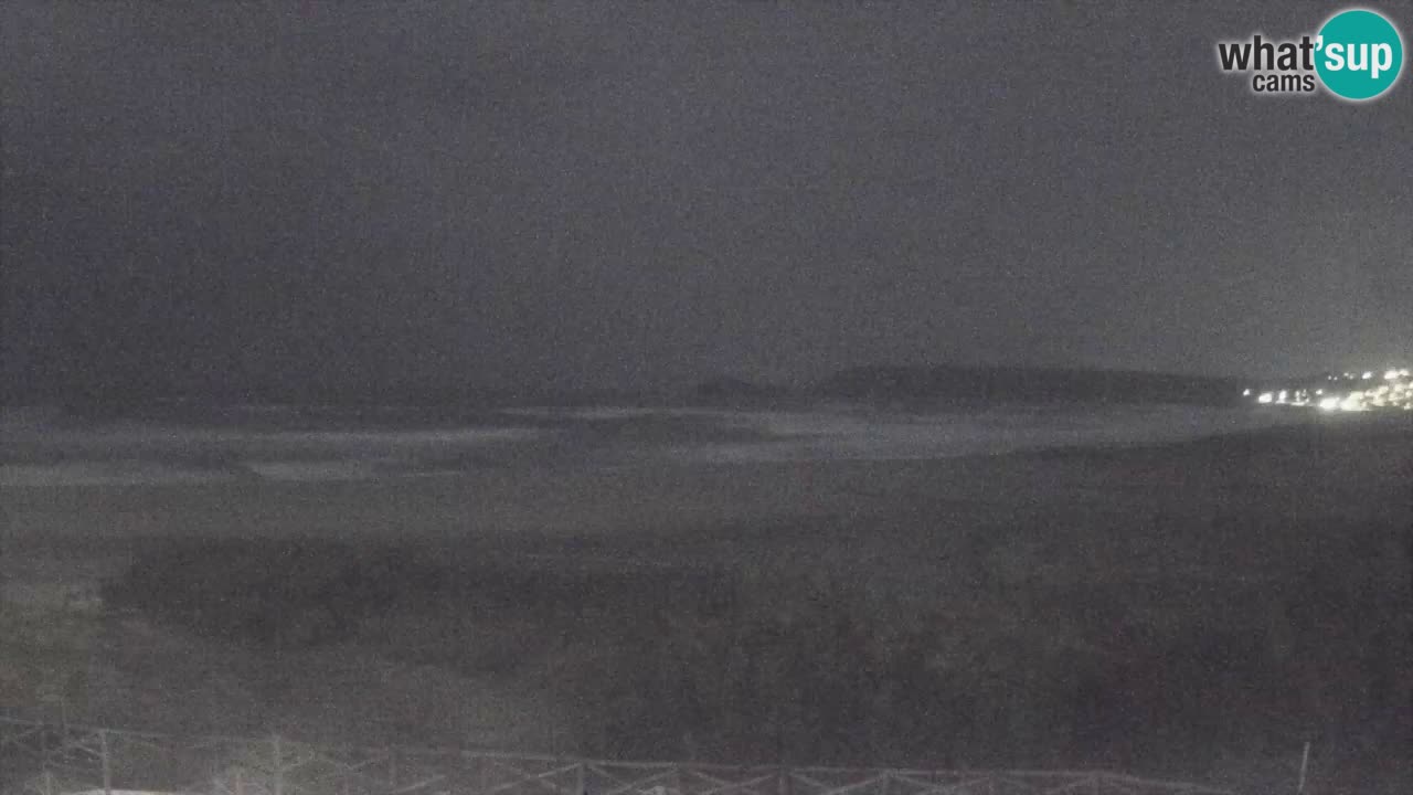 Webcam Torre dei Corsari – Vista live sulla spiaggia da Punta Usai