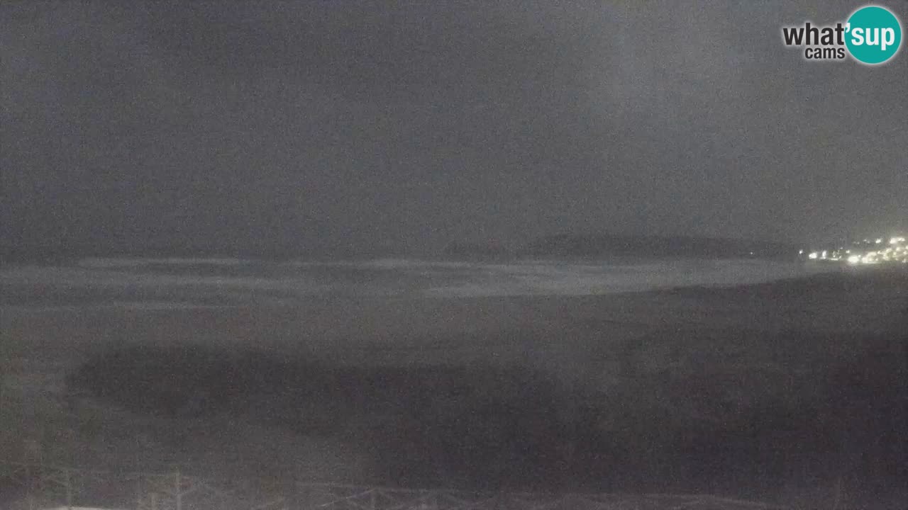 Web kamera Torre dei Corsari – Pogled uživo na plažu s Punta Usai