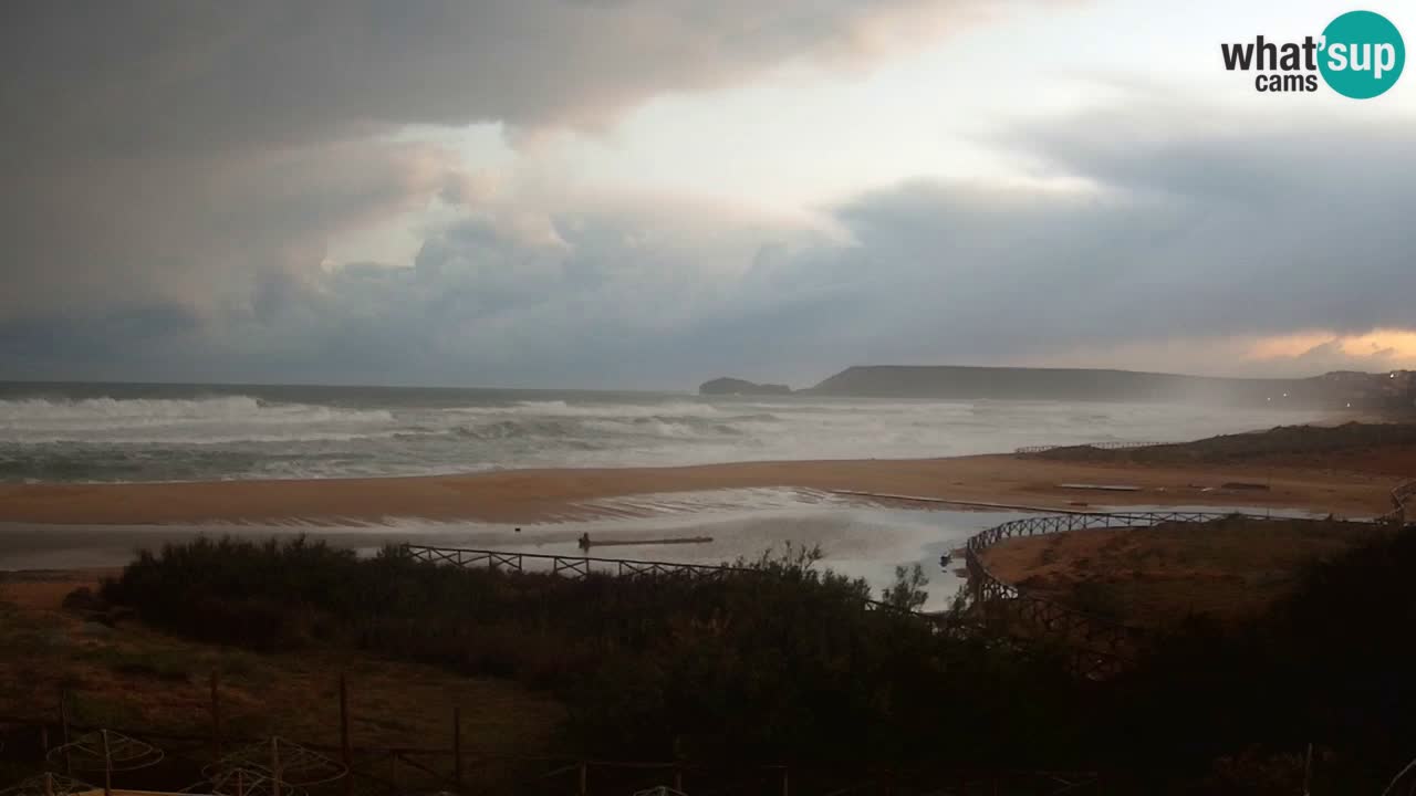 Webcam Torre dei Corsari – Vue en direct sur la plage depuis Punta Usai