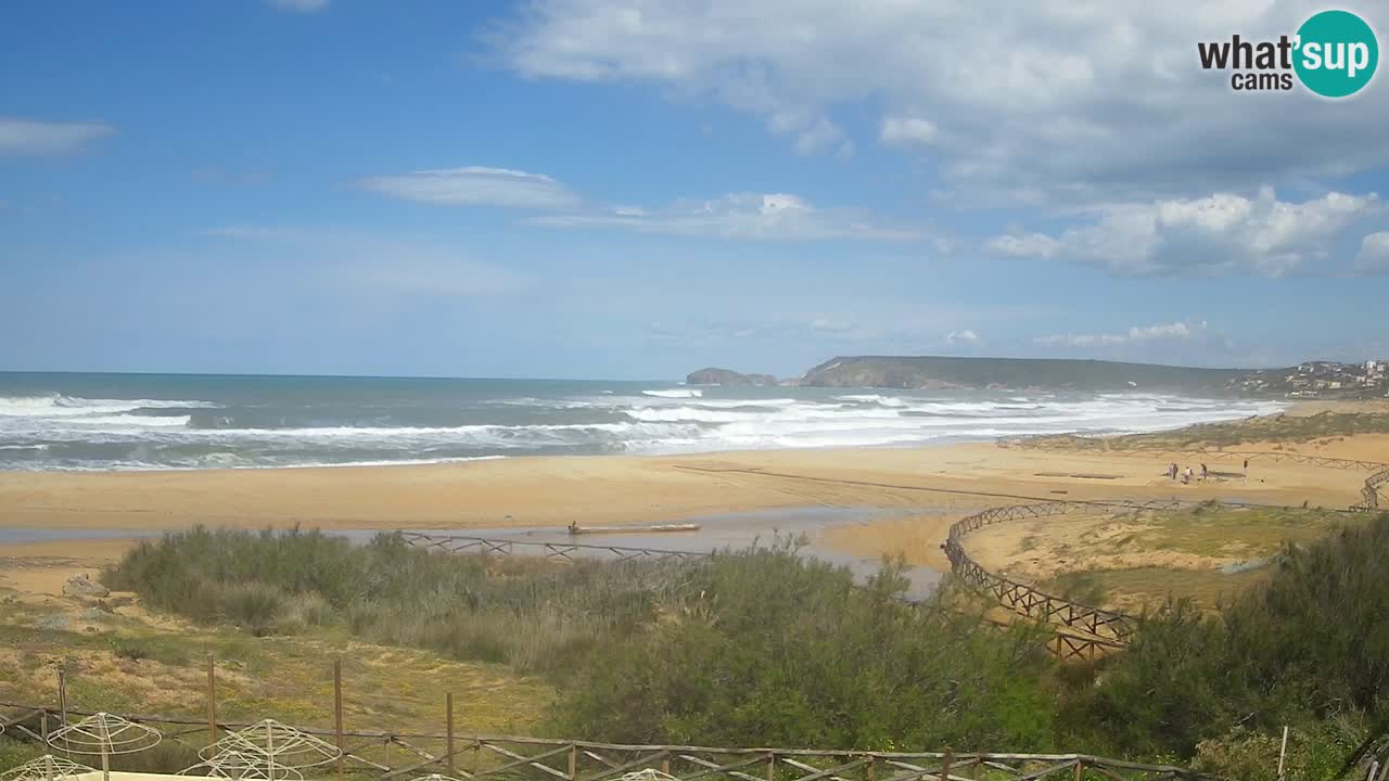 Webcam Torre dei Corsari – Live Beach View from Punta Usai