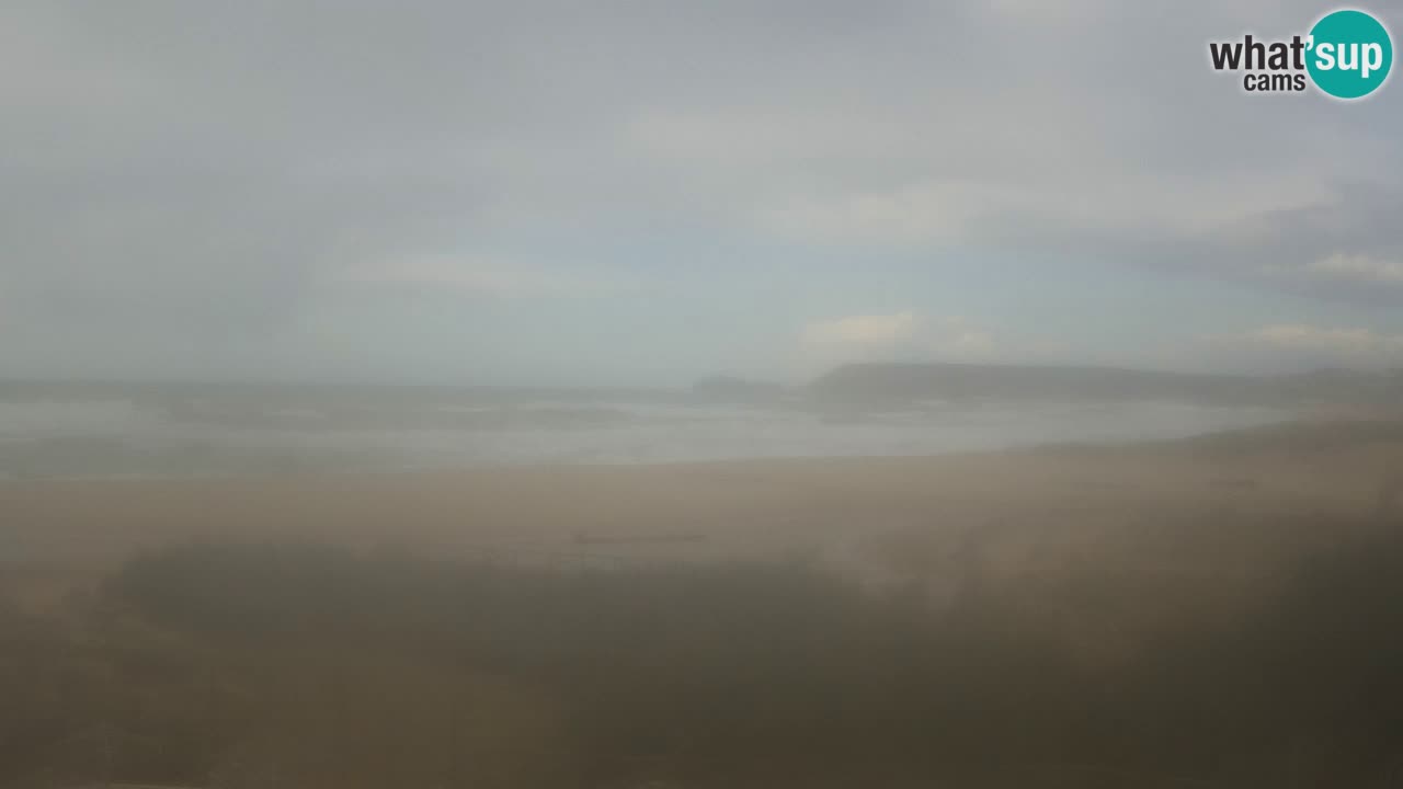 Webcam Torre dei Corsari – Vue en direct sur la plage depuis Punta Usai