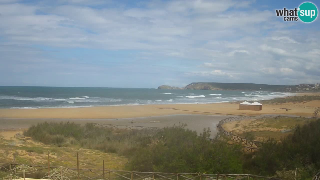 Webcam Torre dei Corsari – Live Beach View from Punta Usai
