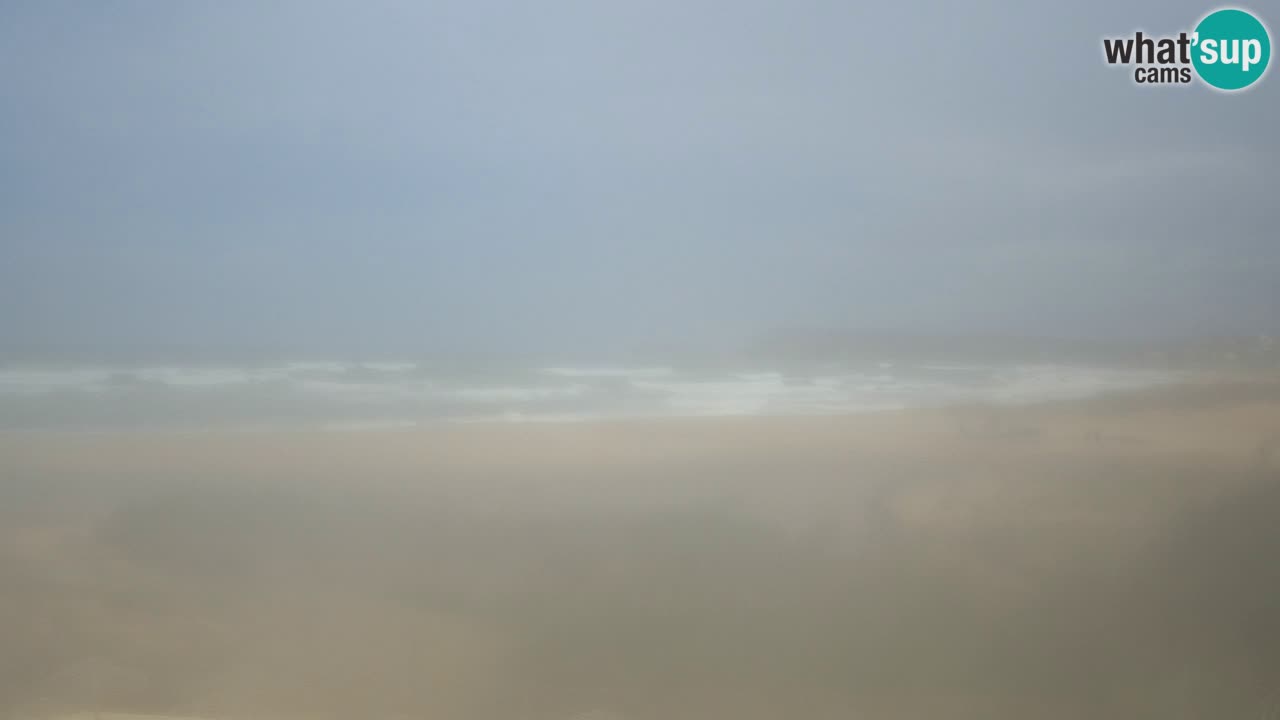 Web kamera Torre dei Corsari – Pogled uživo na plažu s Punta Usai