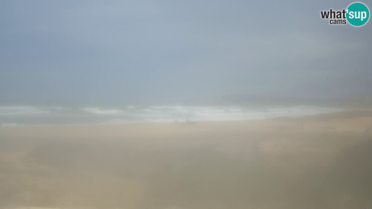 Webcam Torre dei Corsari – Vista live sulla spiaggia da Punta Usai