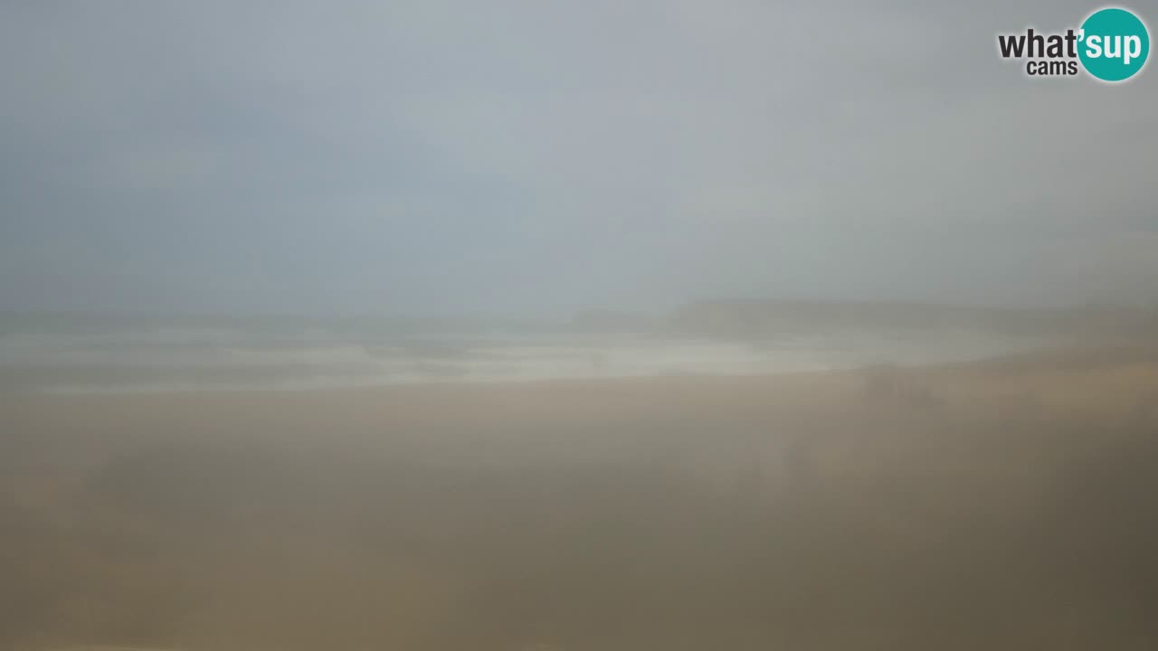 Cámara web Torre dei Corsari – Vista en directo de la playa desde Punta Usai