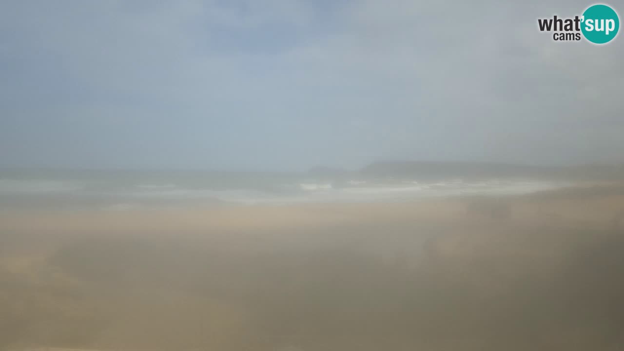 Webcam Torre dei Corsari – Vue en direct sur la plage depuis Punta Usai