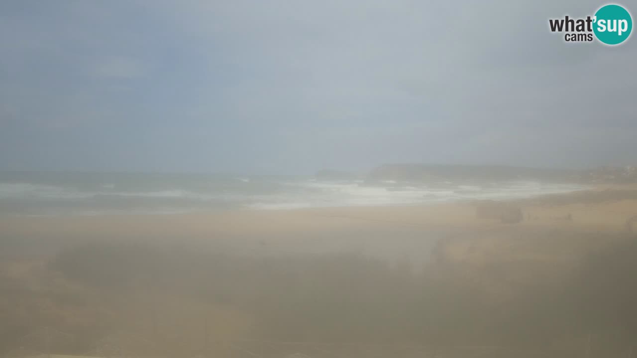 Webcam Torre dei Corsari – Vista live sulla spiaggia da Punta Usai