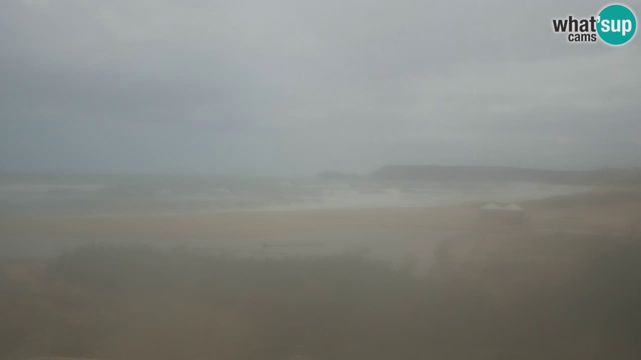Webcam Torre dei Corsari – Liveblick auf den Strand von Punta Usai