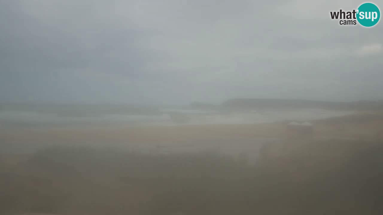 Cámara web Torre dei Corsari – Vista en directo de la playa desde Punta Usai