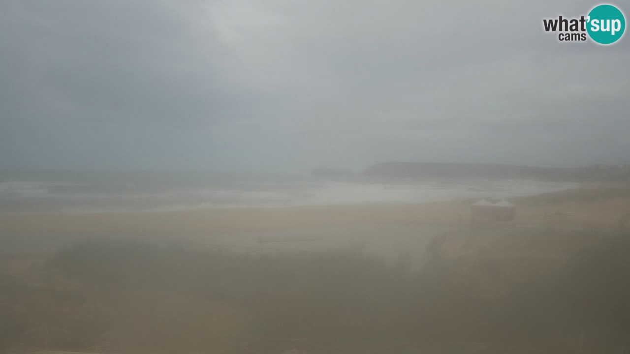 Webcam Torre dei Corsari – Vue en direct sur la plage depuis Punta Usai