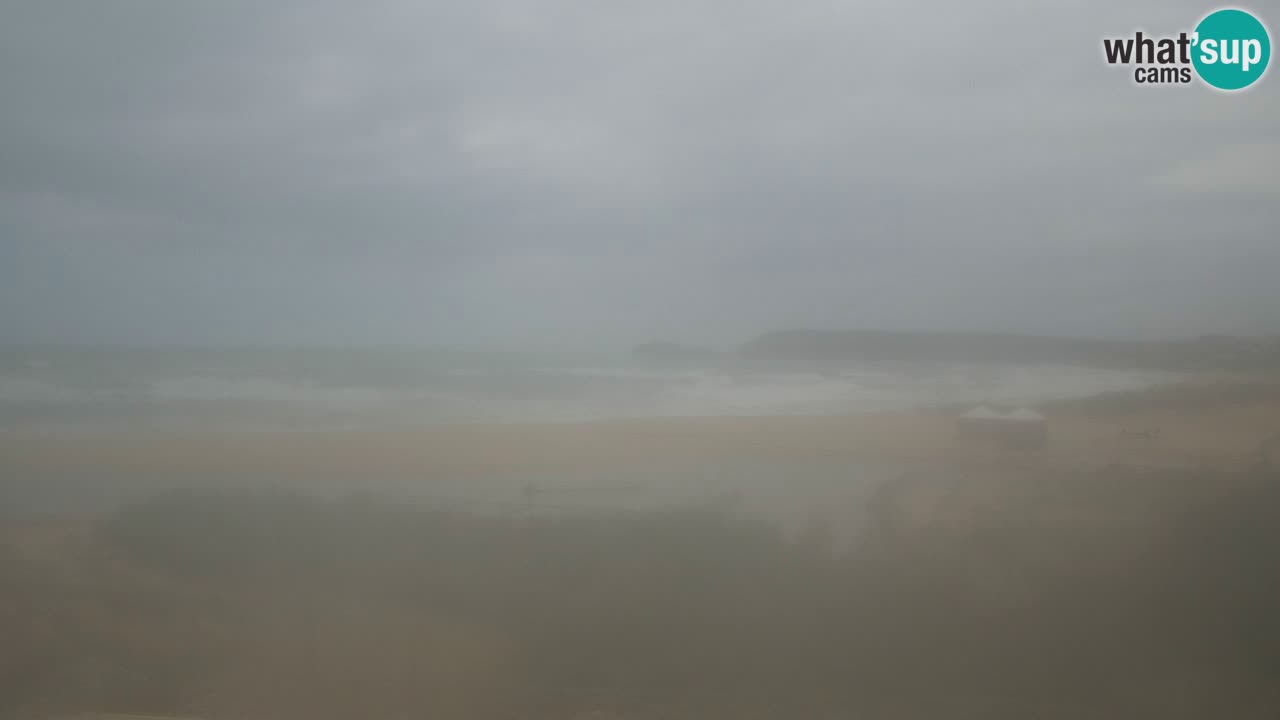 Webcam Torre dei Corsari – Liveblick auf den Strand von Punta Usai