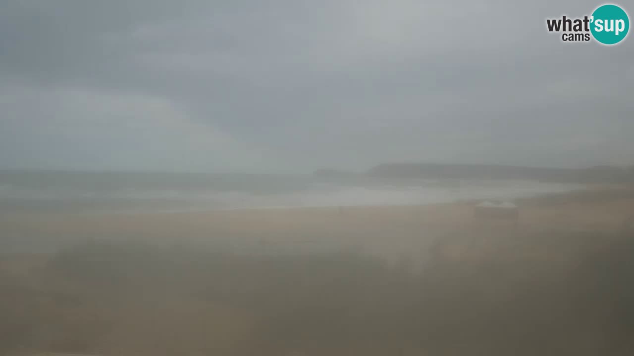 Cámara web Torre dei Corsari – Vista en directo de la playa desde Punta Usai