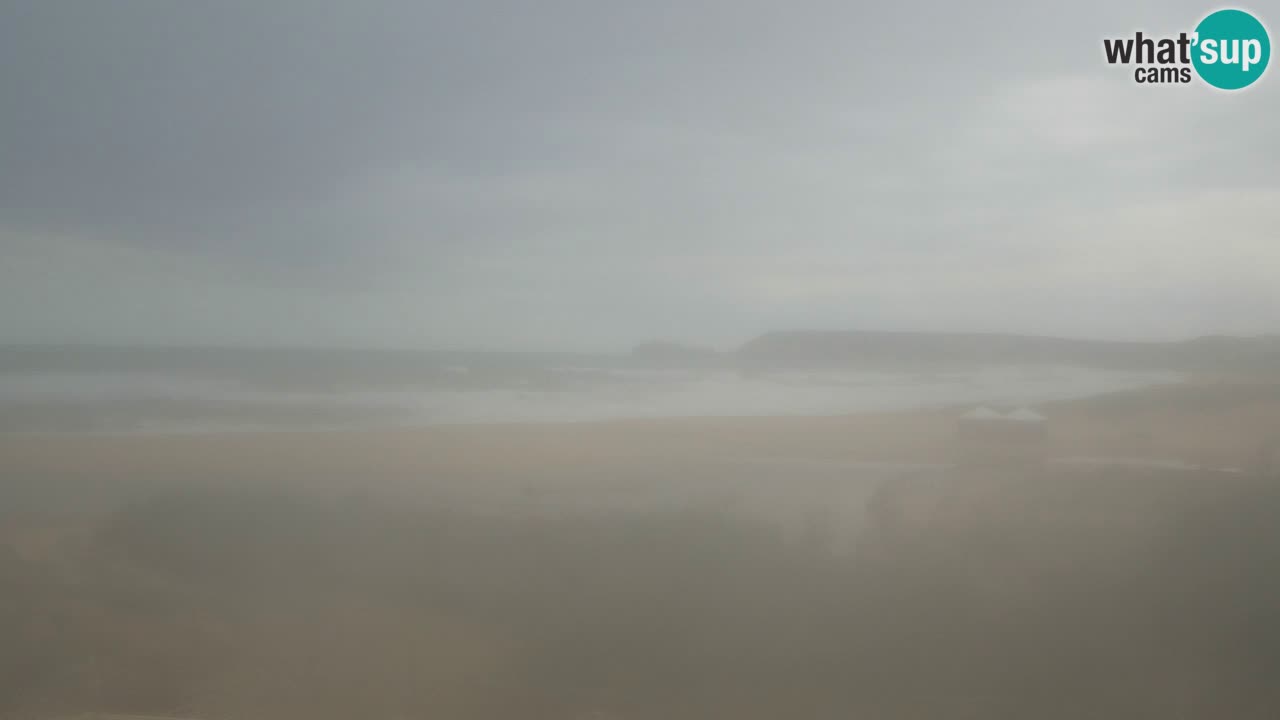 Webcam Torre dei Corsari – Vue en direct sur la plage depuis Punta Usai