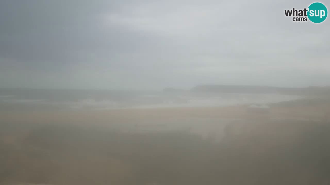Cámara web Torre dei Corsari – Vista en directo de la playa desde Punta Usai