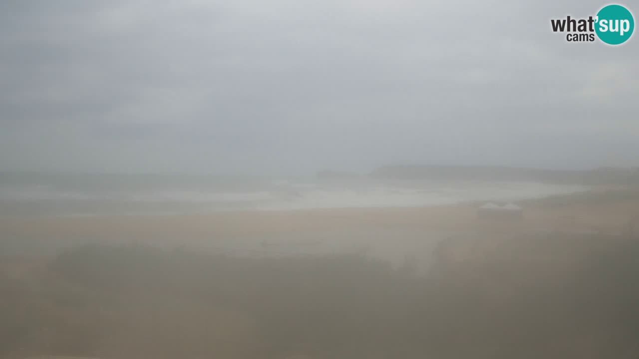 Webcam Torre dei Corsari – Liveblick auf den Strand von Punta Usai