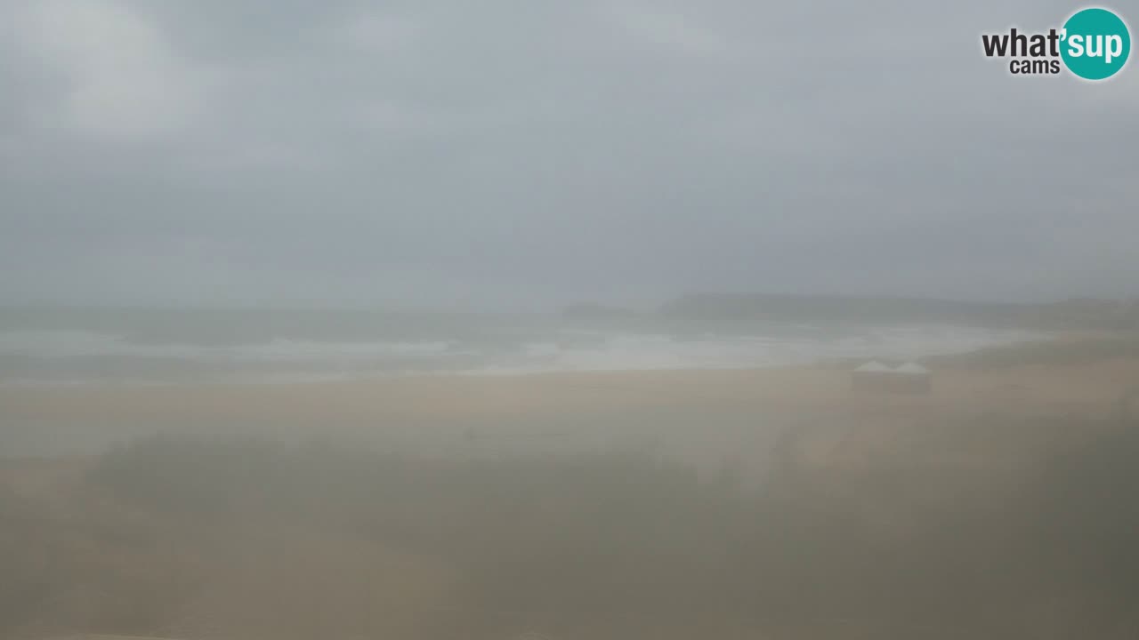 Webcam Torre dei Corsari – Vue en direct sur la plage depuis Punta Usai