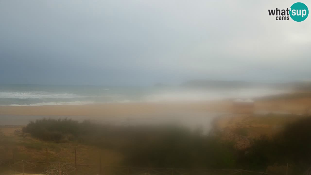 Webcam Torre dei Corsari – Live Beach View from Punta Usai
