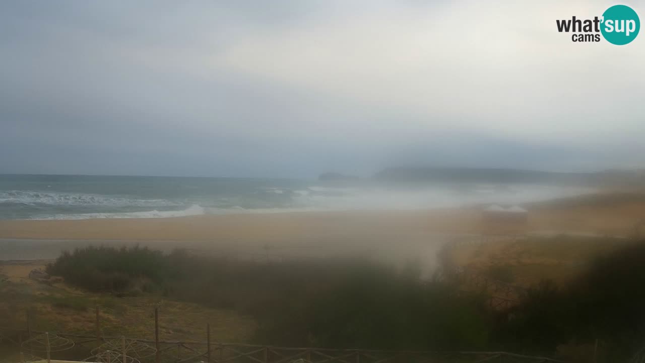 Webcam Torre dei Corsari – Live Beach View from Punta Usai