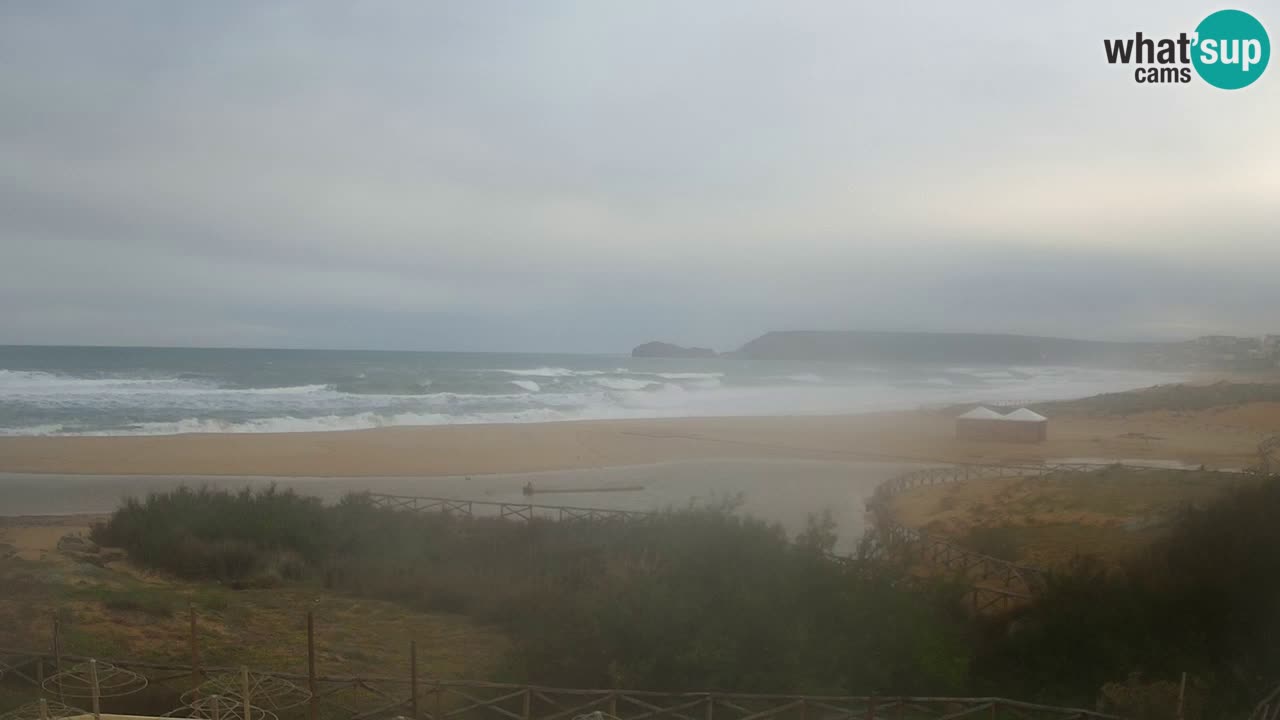 Webcam Torre dei Corsari – Liveblick auf den Strand von Punta Usai
