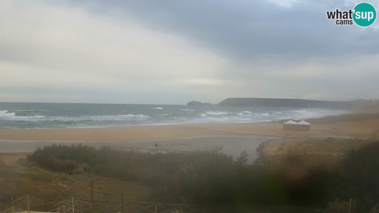 Webcam Torre dei Corsari – Vue en direct sur la plage depuis Punta Usai