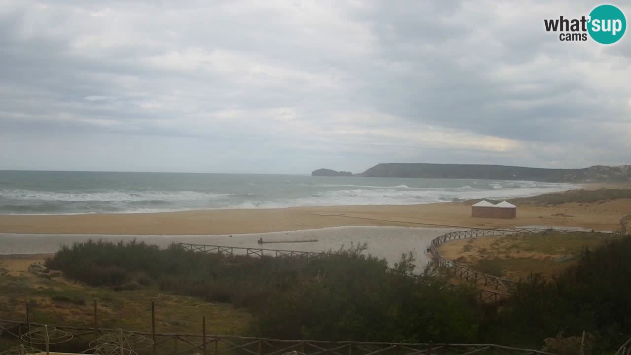 Webcam Torre dei Corsari – Vue en direct sur la plage depuis Punta Usai
