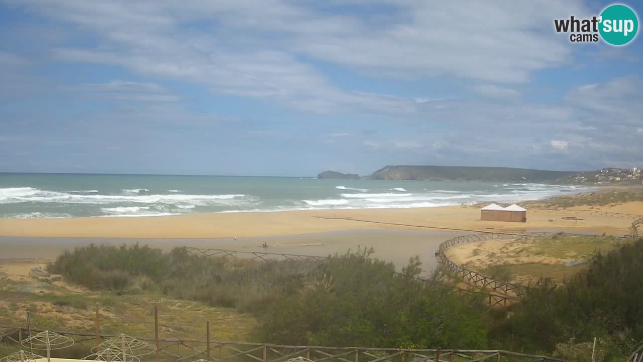 Webcam Torre dei Corsari – Live Beach View from Punta Usai