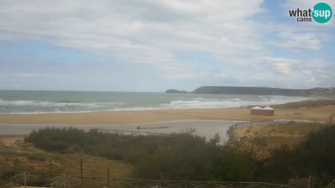 Webcam Torre dei Corsari – Vista live sulla spiaggia da Punta Usai