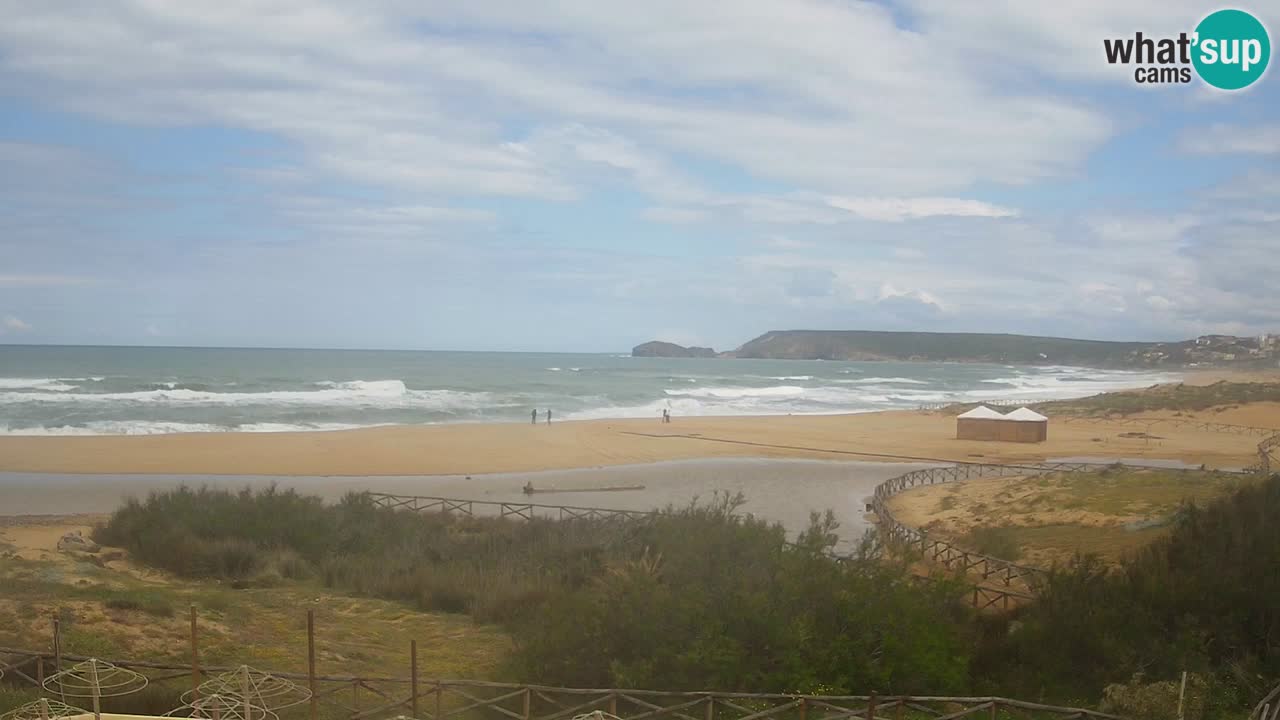 Webcam Torre dei Corsari – Liveblick auf den Strand von Punta Usai